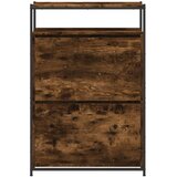 Ormarić za cipele dimljeni hrast 75x34x112 cm konstruirano drvo | shoptok.hr