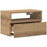 vidaXL Stenska nočna omarica artisan hrast 45x26x28,5 cm | Shoptok.si