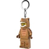 Lego Minifigure privezak za ključeve sa svetlom: Tip u kostimu ti-reksa | Eponuda.com