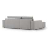 Micadoni Svijetlo siva sklopiva kutna garnitura (s lijevim kutom) Jodie – Home | shoptok.hr