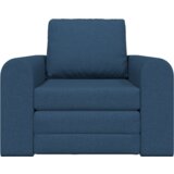 vidaXL Floor Sofa Krevet 2-u-1 Plava 98x71x83 cm Tkanina | shoptok.hr