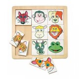 Woodyland Puzzle sa glavama životinja Woody | ePonuda.com