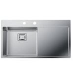 Sink Solution pomivalno korito A LINE PLUS 860 x 520 x 200 mm - desna izvedba (7010127) | Shoptok.si