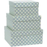 Kartos Poklon kutije u setu 3 kom 14x18 cm Quadrilobe – Cijene