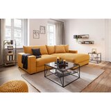 Modern Living sedežna garnitura pedro, gorčična barva, žamet | Shoptok.si