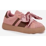 Boto Women's Sneakers with Suede Bow Pink Ashlyn Cijene