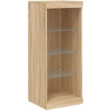  Komoda s LED svjetlima boja hrasta sonome 162 x 37 x 100 cm | shoptok.hr