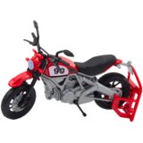  Veliki model kamioneta za igru s motociklom 1:12 - sivo/nacrveni | Shoptok.si
