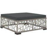  5-dijelna vrtna garnitura od poliratana s jastucima siva | shoptok.hr