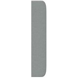  Uši uzglavlja Svjetlosiva 80 x 16 x 4 cm tkanina | shoptok.hr