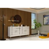 Hanah home komoda line KB150 white silver | ePonuda.com