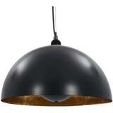  Stropne svjetiljke 2 kom crno-zlatne polukuglaste 40 cm E27 | shoptok.hr