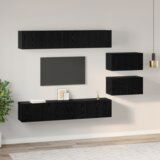 vidaXL Set TV komoda 6 pcs 80 x 30 x 30.5 cm S Konstruirano drvo | shoptok.hr
