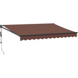 Tenda na automatsko uvlačenje smeđa 350 x 250 cm | shoptok.hr
