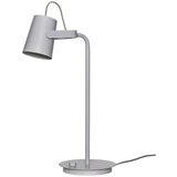 Hübsch Svetlo siva namizna svetilka (višina 54 cm) Ardent – Cene