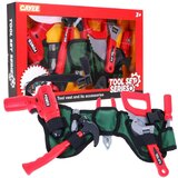  Dječji set alata s pojasom - crveni | shoptok.hr