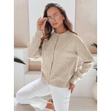 DStreet Damski sweter zapinany SELINA beżowy | shoptok.hr