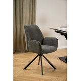 Actona Temno siv jedilni stol z nasloni za roke Graham – | Shoptok.si