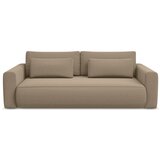 Makamii Svjetlo smeđa baršunasti sklopiva/s prostorom za odlaganje sofa 238 cm Kapua – | shoptok.hr