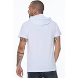 Dewberry T8570 HOODED MEN'S T-SHIRT-WHITE | shoptok.hr