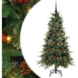  Umjetno božićno drvce s nogom s stalakom Zelena 150 cm PE i PVC | shoptok.hr
