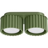 Sollux Lighting Stropna svetilka AURA 2 olivno zelena Gx53, (5000054199) | Shoptok.si
