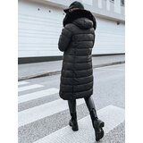 DStreet Women's quilted winter jacket SNOWSCAPE black Cene