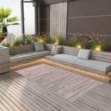 vidaXL Zunanja preproga taupe 140x200 cm PP Cene