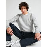 Hollister Sweater majica siva melange | shoptok.hr