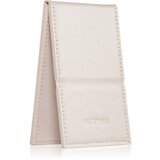 Notino Mirrors Compact Mirror kozmetičko ogledalce Leatherette Beige 1 kom | shoptok.hr