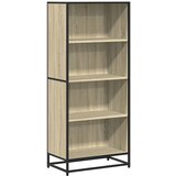 Maison Chic Knjižna omara - Knjižni regal sonoma hrast 60x35x139 cm inženirski les, (21725159) Cene