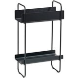 Zone Črna kovinska konzolna mizica 24x48 cm A-Console - Zone Cene