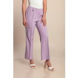 Fenzy Elegantne Hlače Za Veće Veličine, Lila | shoptok.hr