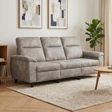 SOFA Svjetlosiva 214 x 90 x 95 cm Umetnička suknja koža | shoptok.hr