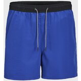 Jack & Jones Kratke kopalne hlače JACK AND JONES Black Tape Cene