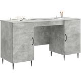  Stol Betonska siva 142,5 x 50 x 75 cm Konstruirano drvo | shoptok.hr