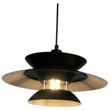 Viseći luster na sajli BERIT 1xE27/20W/230V, crna | Eponuda.com