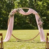  Vjenčani luk Svijetlosmeđa 224 x 80 x 220 cm Čvrsto borovo drvo | shoptok.hr