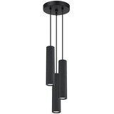 Sollux Lighting Sollux SL.1576 - Luster na sajli KARBON 3xGU10/10W/230V crna | Eponuda.com