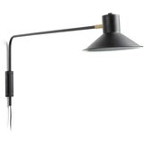 Kave Home Črna stenska svetilka ø 20 cm Aria – | Shoptok.si