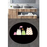  four cats circle djt 100 multicolor bathmat Cene