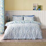 Catherine Lansfield Zelena/modra posteljnina za zakonsko posteljo/podaljšana 230x220 cm Tilly Floral – | Shoptok.si