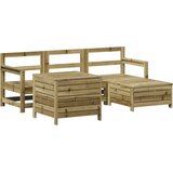  5-dijelni set vrtnih sofa od impregnirane borovine | shoptok.hr
