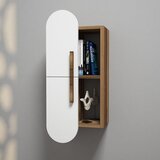 Woody Fashion Zidna polica, Rose - Walnut, White Cijene