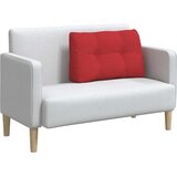  Jastuk za leđa Crvena 80 x 24 x 50 cm tkanina | shoptok.hr