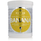 Kallos Cosmetics banana maska za okrepitev suhih in poškodovanih las 1000 ml | Shoptok.si