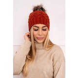 Kesi marka niezdefiniowana Cap with fleece Daria K217 foxy Cene