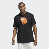 Adidas Majice s kratkimi rokavi On Fire G T Črna | Shoptok.si