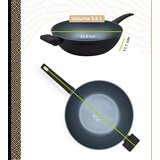 BE Living Wok tava Delight Black 32 cm | shoptok.hr