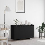 vidaXL Crni Sideboard Crna Konstruirano drvo 120 x 41 x 75 cm | shoptok.hr